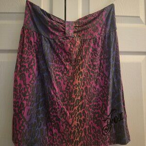 Bright Cheetah Fox Tube Top